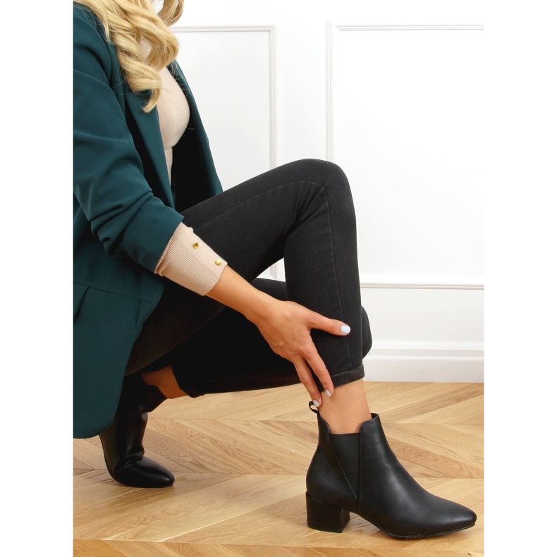 Crne čizme Chelsea, crne G-248 crne crna 2