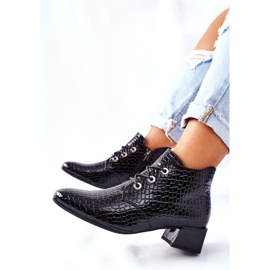 Vinceza Crne čizme visoke pete Albeq crno 1