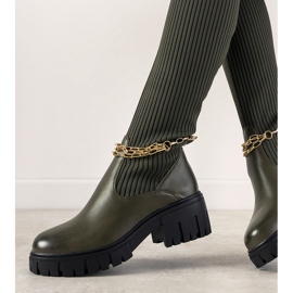 Zelene čizme s gornjim dijelom čarapa Živjeli zelena 1