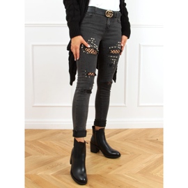 Crne čizme Chelsea, crne 9565 Crne crna 1