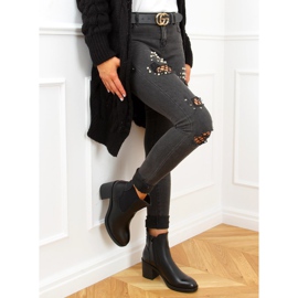 Crne čizme Chelsea, crne 9565 Crne crna 2