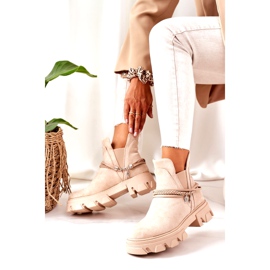 PS1 Tople čizme Jodhpur čizme Bež Dobra ideja 2