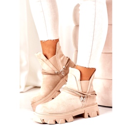 PS1 Tople čizme Jodhpur čizme Bež Dobra ideja 3