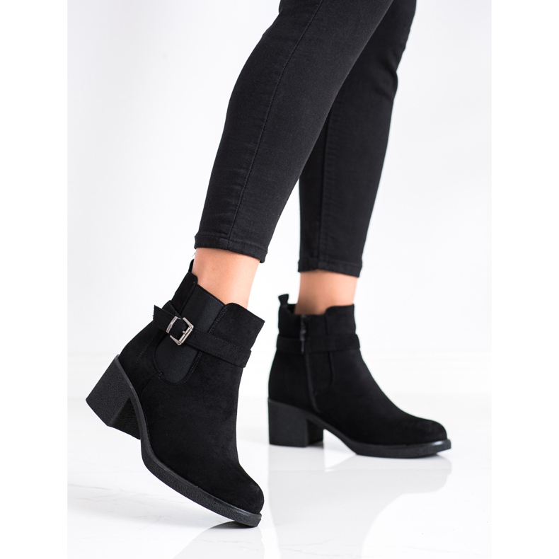 Marquiz Udobne ležerne čizme crna 2