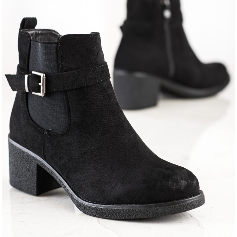 Marquiz Udobne ležerne čizme crna 1