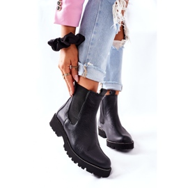 Crne čizme Chelsea Crne Nicole 2672 crno 2