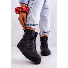 Ženske visoke tenisice Big Star II274096 Crne crna 1