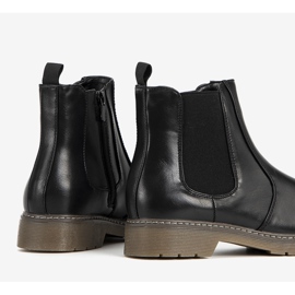 Crne klasične Goodie ženske čizme crna 1