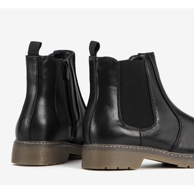 Crne klasične Goodie ženske čizme crna 1