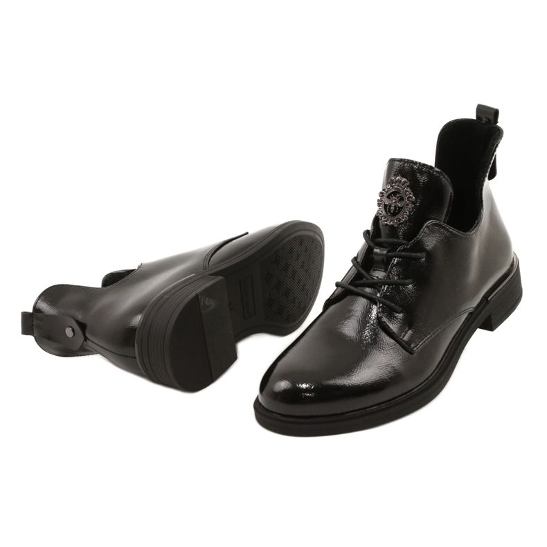 Patentne čizme Sergio Leone PB262 crna 3