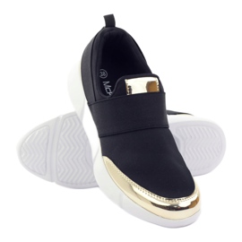 McKey Sportske softshell cipele od crnog zlata crna žuta boja 3