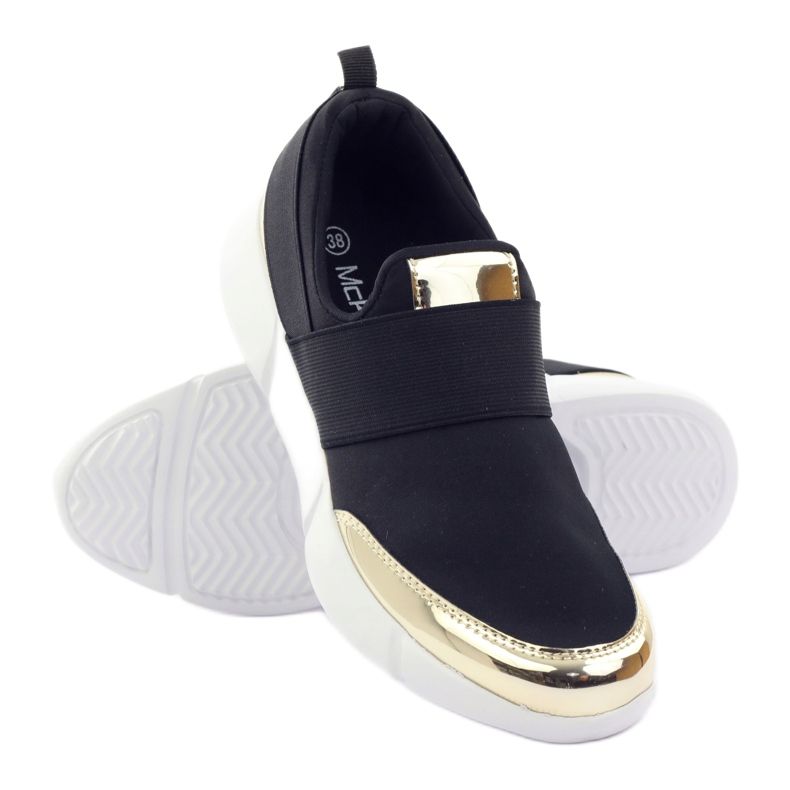 McKey Sportske softshell cipele od crnog zlata crna žuta boja 3