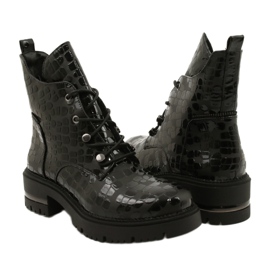 Elegantne čizme Sergio Leone TR744 crna 5