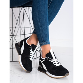 SHELOVET Crne sportske tenisice crno 1