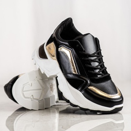 SHELOVET Elegantne tenisice crna 1