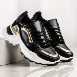 SHELOVET Elegantne tenisice crna 2