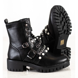 Cm Paris Modni radnici s biserima crno 1