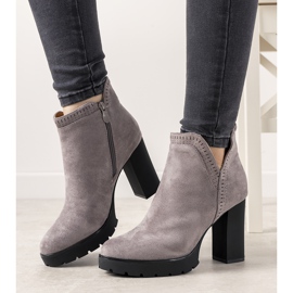 Sive čizme na Bushido stupu siva 1