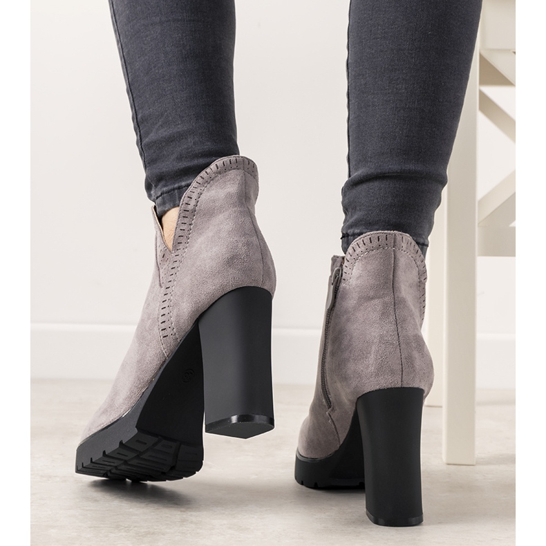 Sive čizme na Bushido stupu siva 2