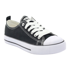 American Club Klasične crne tenisice američke cipele DSLN-01 crna 1