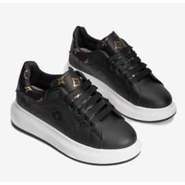 Crne tenisice sa stilskim Montanez uzorcima crna 1