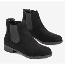 Crne klasične ženske izolirane čizme Cristal crna 1