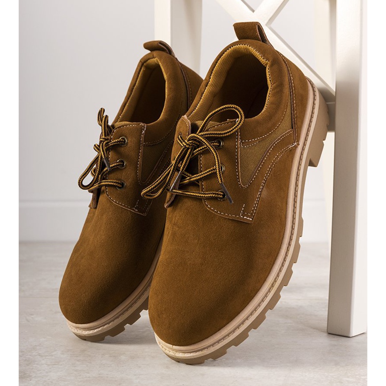 Muške smeđe cipele Mode smeđa 1