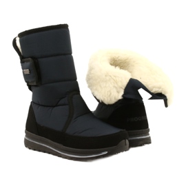 Ženske sportske čizme napredak progj-21-08 Navy Blue crno 5