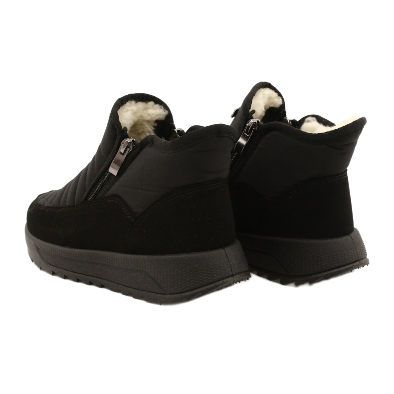 Progress Ženske čizme na napretku krzna Progj-21-21 crna 4