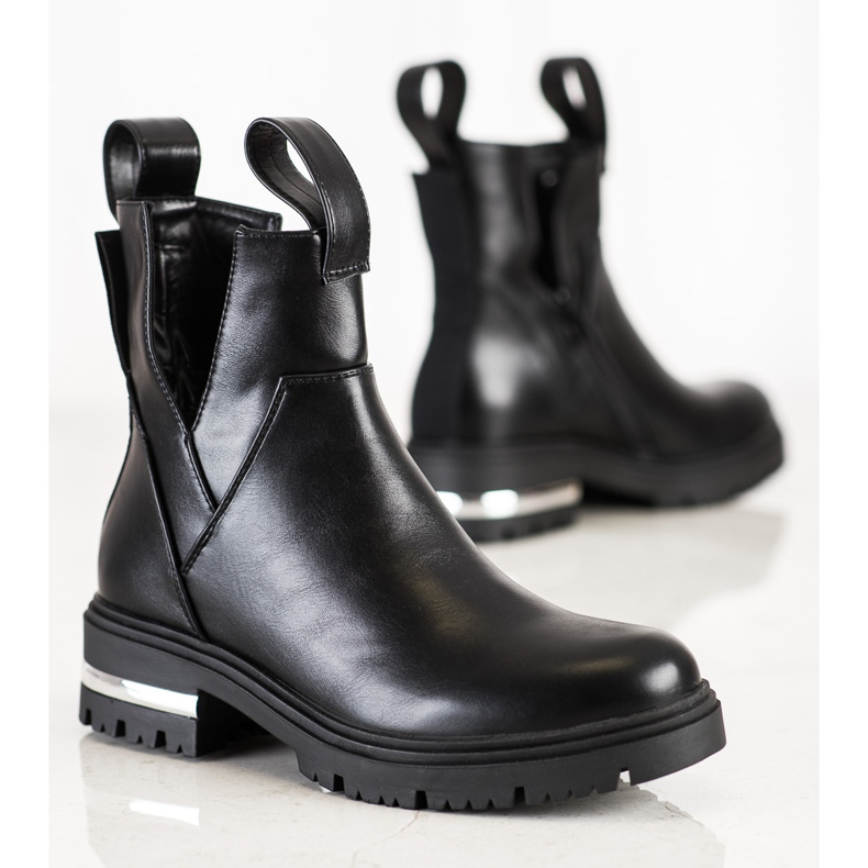 Seastar Tople čizme s izrezom crna 1