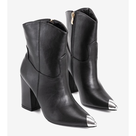 Crne bretonske kaubojske čizme crna 1