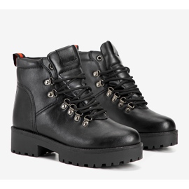 Crne klasične ženske zamke Adaya crno 1