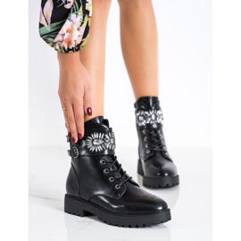 Bestelle Elegantni radnici s kristalima crna 1