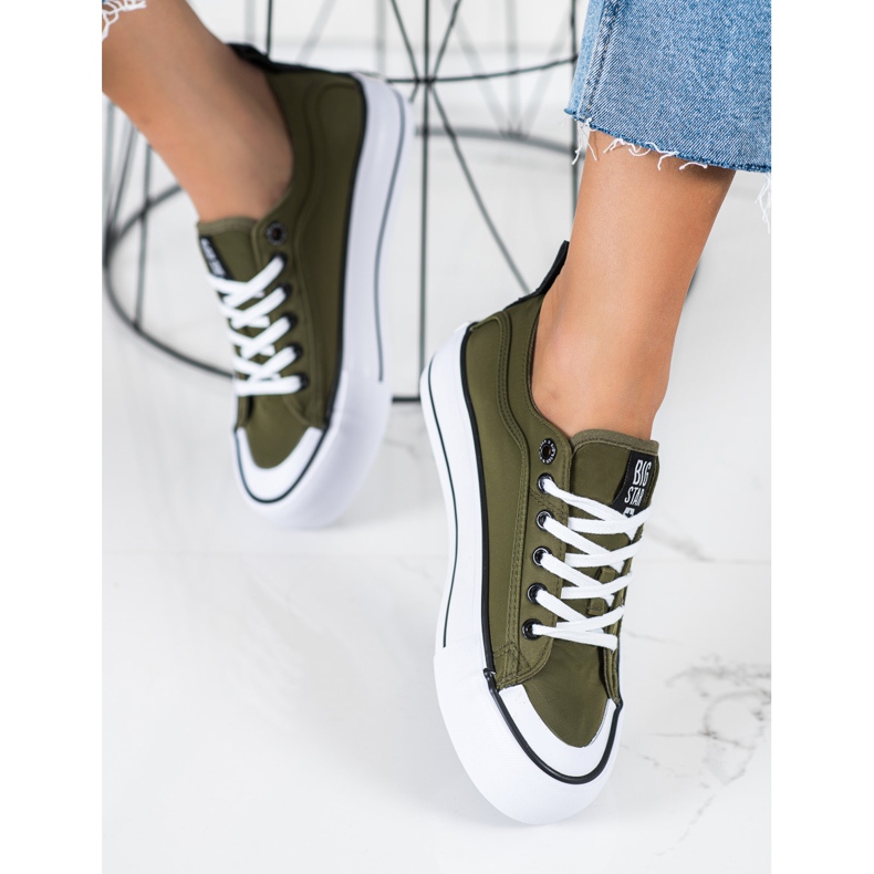 Ženske tenisice Big Star II274024 zelena 2