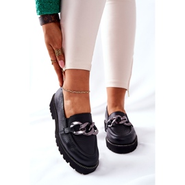 Nicole Ženske natikače kožne crne Sthonto crna 1