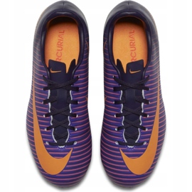 Nike Mercurial Vapor Xi Fg Jr 831945-585 nogometne cipele ruže i ljubičaste 1