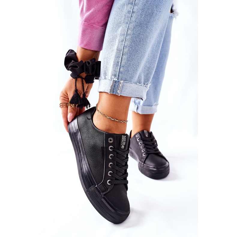 Ženske tenisice Big Star II274345 Crne crno 1