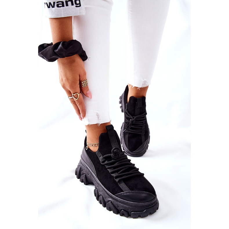 PS1 Ženske sportske cipele Tenisice Black Miles crno 2