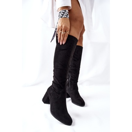 Vinceza Ženske čizme na antilop crnoj boji Newferry crna 1