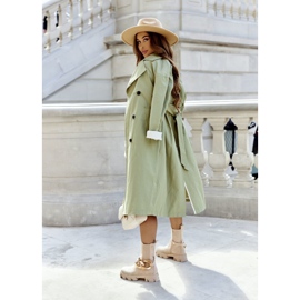 PS1 Ženske tople čizme Jodhpur čizme Bež Rock My Life 1