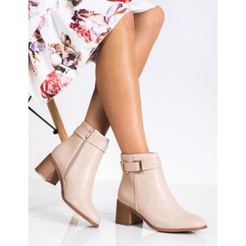 Seastar Elegantne čizme od eko kože bež 2