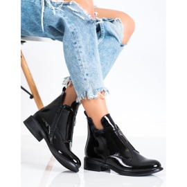 Filippo Elegantne lakirane čizme crna 2