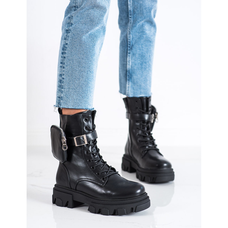 Bestelle Crni Vokrery s džepom crno 1