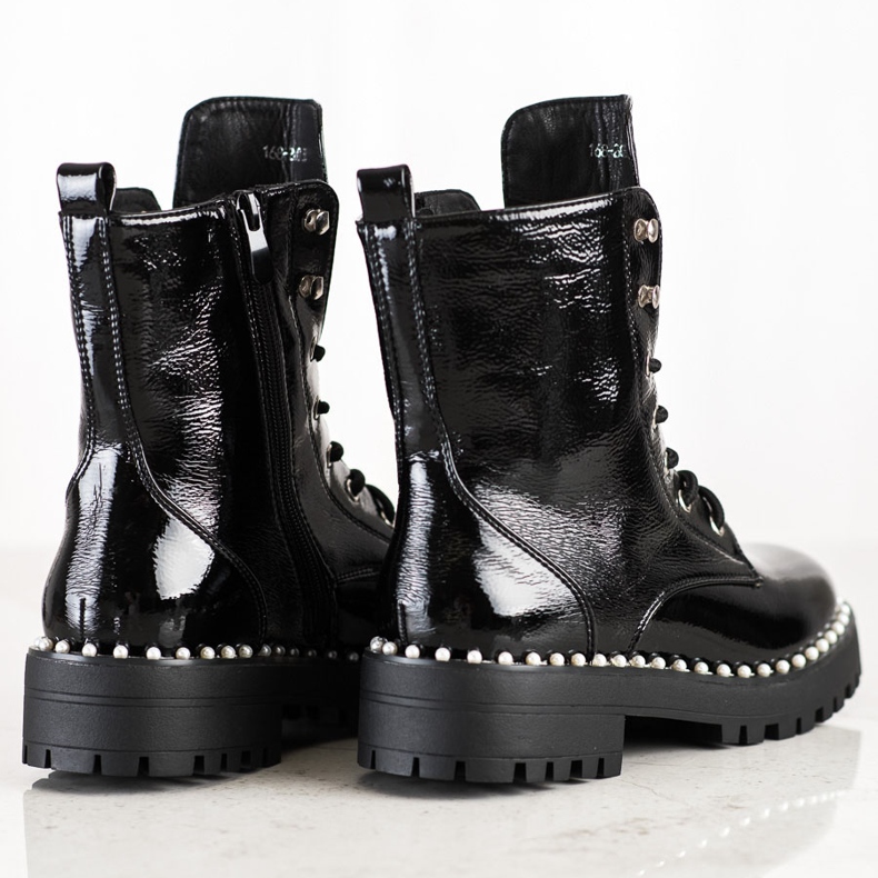 Bestelle Crni radnici s biserima crno 1