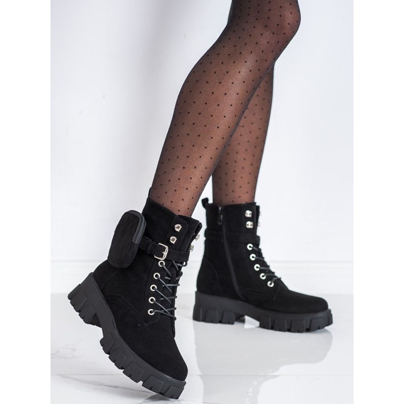 Radnici od antilopa s VINCEZA džepom crno 1