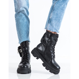 Modni radnici na platformi VINCEZA crno 2