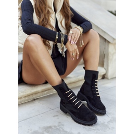 PM1 Ženske čizme radničke Slip Black Maxine crno 1