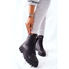 Ženske kožne čizme Nicole 2673 Crna crno 1