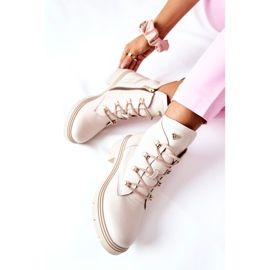 Ženske čizme antilop bež Nicole 2674 2