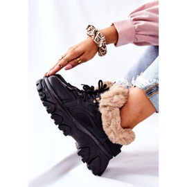 PM1 Ženske crne tople čizme Limerick crna 1